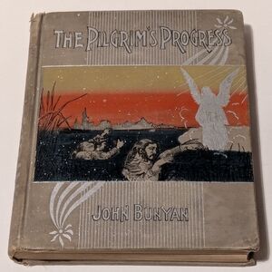 The Pilgrim's Progress by John Bunyan, Antique Copy